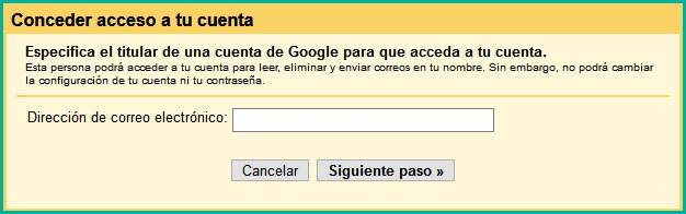 De esta forma puedes asignar un delegado en Gmail 3 25
