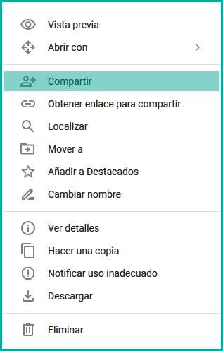 Compartir documentos en Google Docs