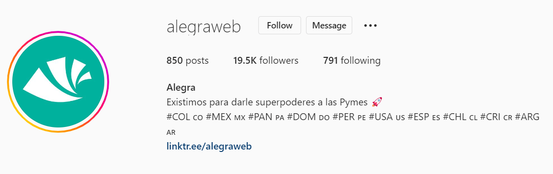 Defiende del Grinch tus estrategias de marketing digital en Instagram 1 ESTRATEGIAS MARKETING INSTAGRAM BIO