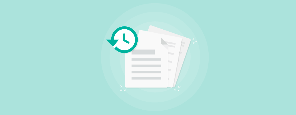 Historial de versiones en Google Docs